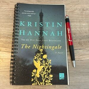 Secret Journal “The Nightingale” 📚 handmade journal from an old book